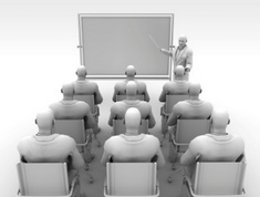 Configuration en salle de formation ou atelier
