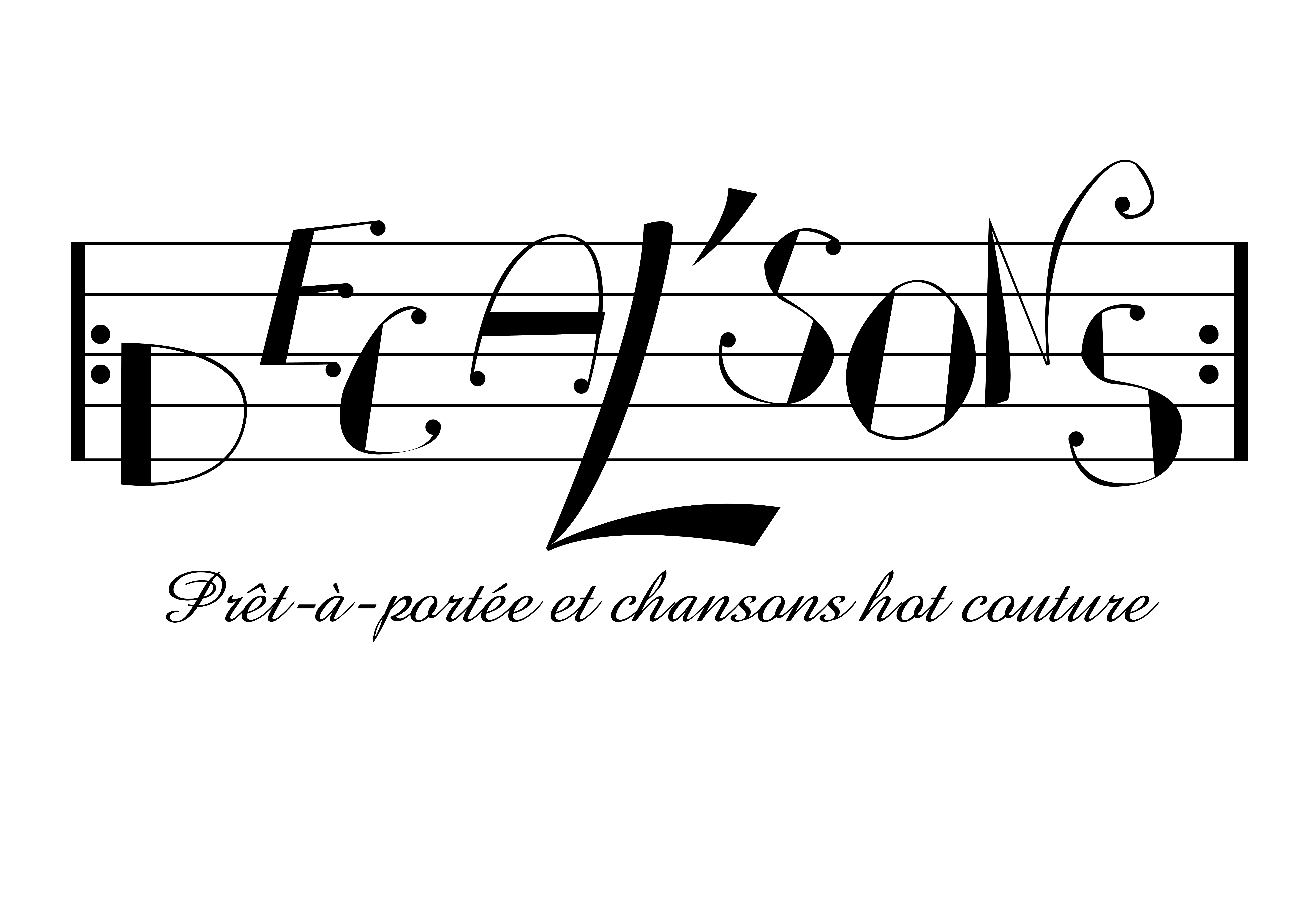 Logo LES DECAL'SONS - Groupe de chant de 4 à 5 voix en polyphonie